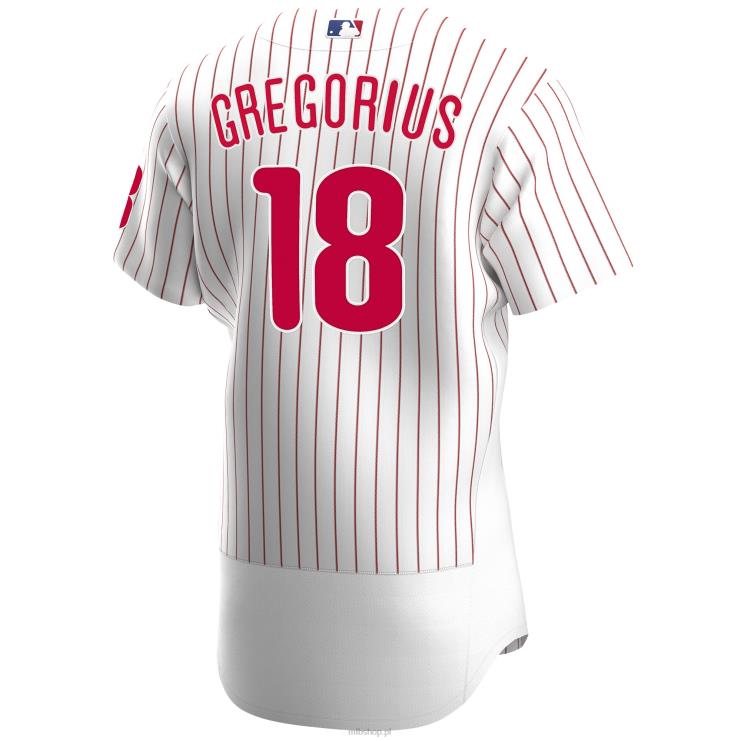 philadelphia phillies didi gregorius nike biała autentyczna koszulka domowa gracza mężczyźni 0J02V1251 MLB Jerseys