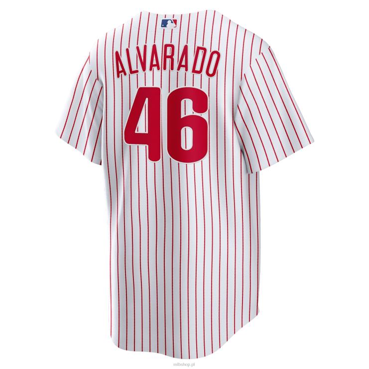 philadelphia phillies josealvarado nike biała replika domowej koszulki gracza mężczyźni 0J02V1597 MLB Jerseys