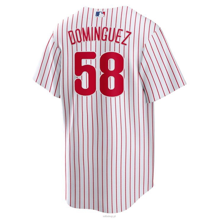 philadelphia phillies seranthony dominguez nike biała replika domowej koszulki gracza mężczyźni 0J02V1596 MLB Jerseys