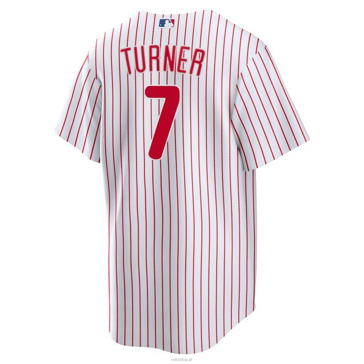 philadelphia phillies trea turner nike biała replika domowej koszulki gracza mężczyźni 0J02V371 MLB Jerseys