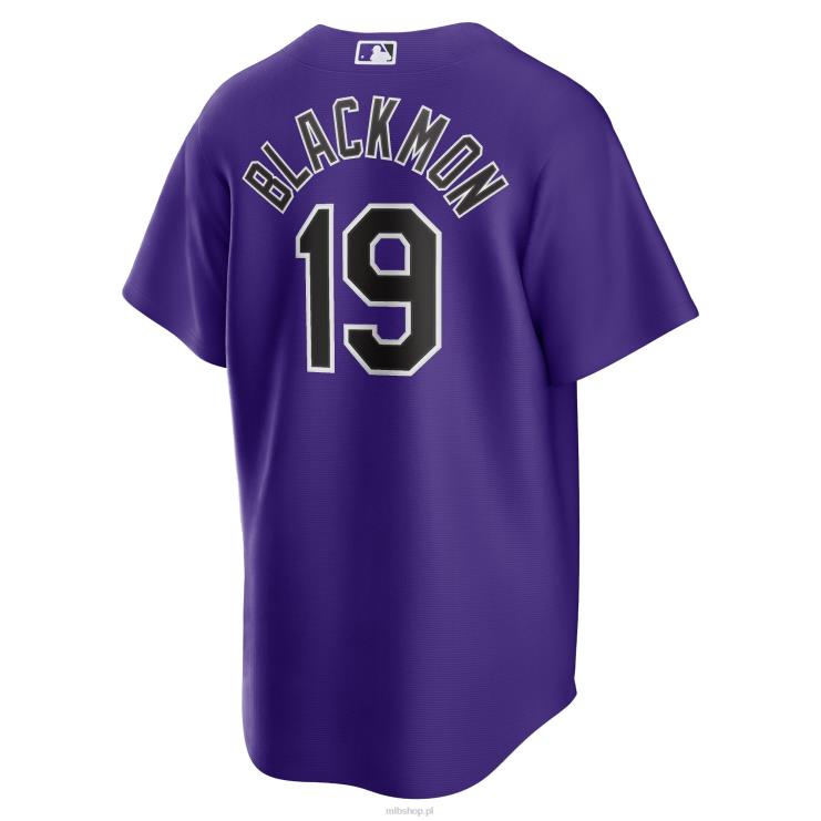 kolorado rockies charlie blackmon nike fioletowa alternatywna replika koszulki z nazwiskiem gracza mężczyźni 0J02V291 MLB Jerseys