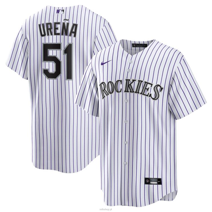 kolorado rockies joseurena nike biała replika domowej koszulki gracza mężczyźni 0J02V1611 MLB Jerseys