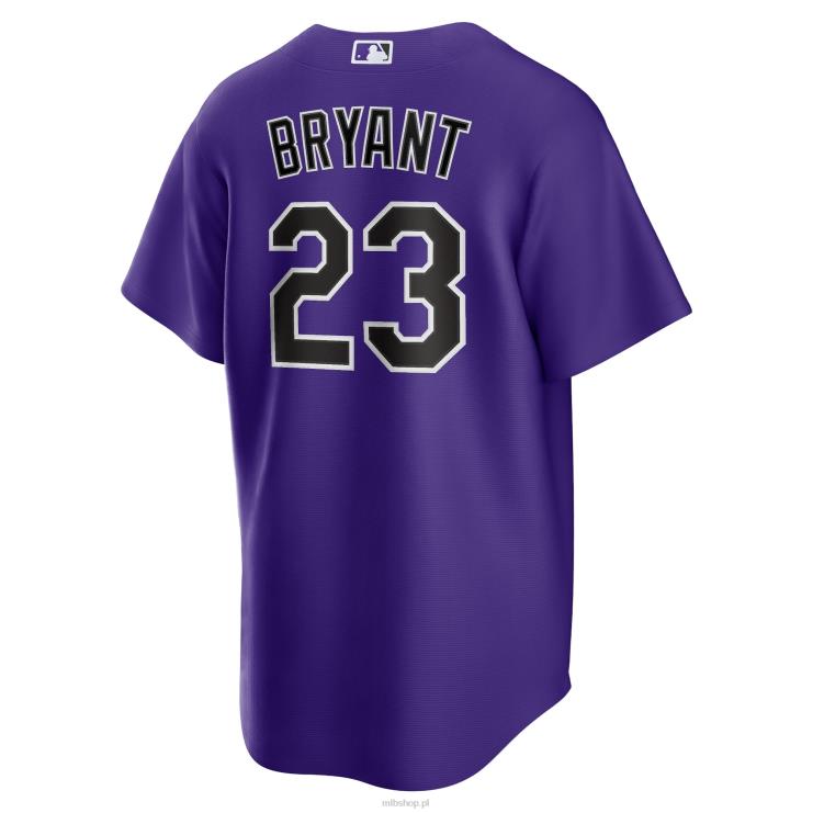 kolorado rockies kris bryant nike fioletowa replika alternatywnej koszulki gracza mężczyźni 0J02V436 MLB Jerseys