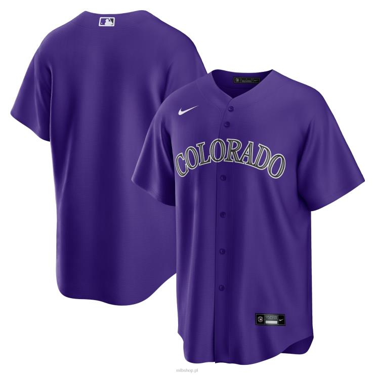 kolorado rockies nike fioletowa replika alternatywnej koszulki drużyny mężczyźni 0J02V251 MLB Jerseys