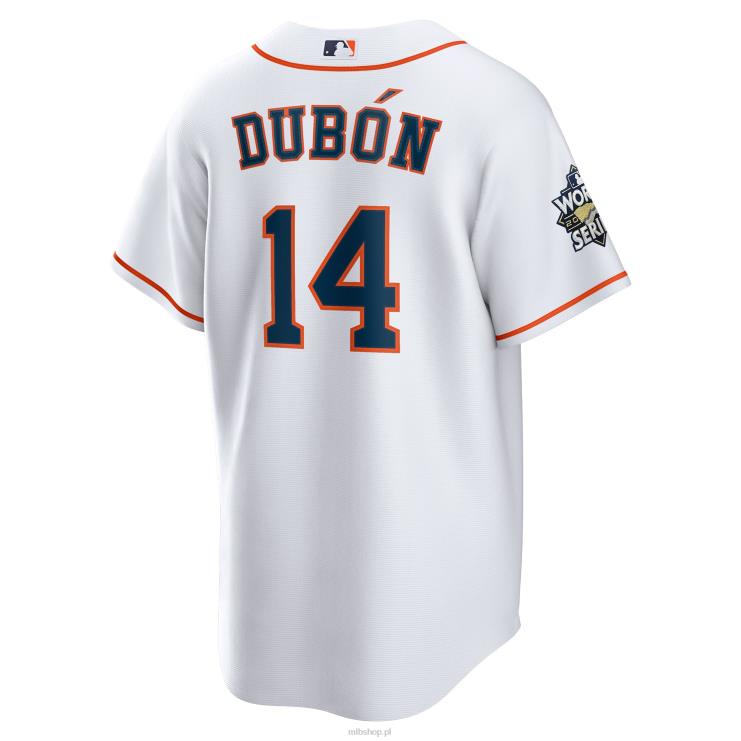 biała domowa replika koszulki houston astros mauricio dubon nike mężczyźni 0J02V1630 MLB Jerseys