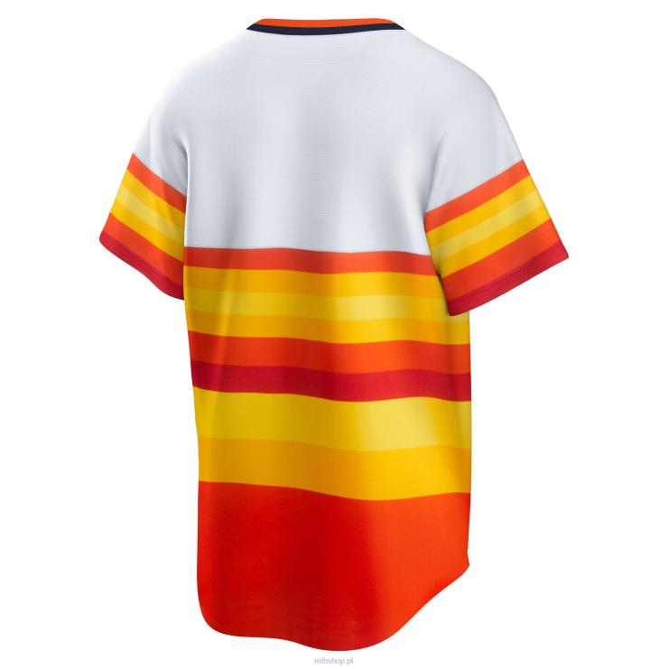 biała koszulka drużyny houston astros nike z kolekcji cooperstown mężczyźni 0J02V943 MLB Jerseys