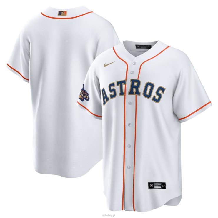 biało-złota replika koszulki houston astros nike 2023 ze złotej kolekcji mężczyźni 0J02V852 MLB Jerseys
