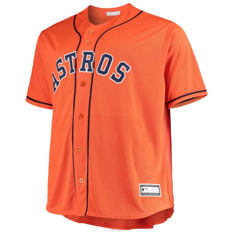 houston astros alex bregman majestatyczna pomarańczowa duża i wysoka replika koszulki gracza mężczyźni 0J02V770 MLB Jerseys