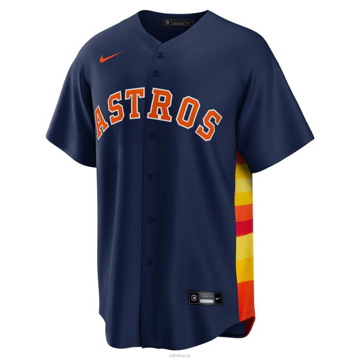 houston astros alex bregman nike granatowa alternatywna replika koszulki z nazwiskiem gracza mężczyźni 0J02V181 MLB Jerseys