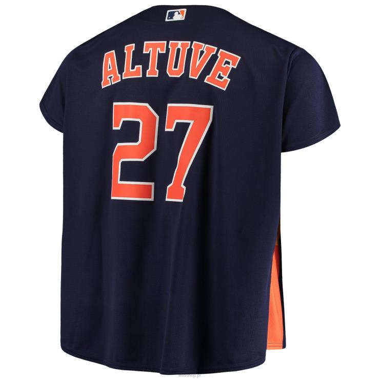 houston astros jose altuve majestatyczna granatowa replika dużej i wysokiej koszulki gracza mężczyźni 0J02V577 MLB Jerseys
