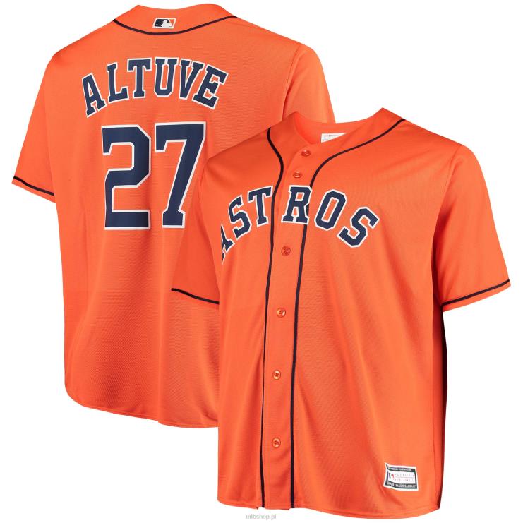 houston astros jose altuve pomarańczowa replika dużej i wysokiej koszulki gracza mężczyźni 0J02V576 MLB Jerseys