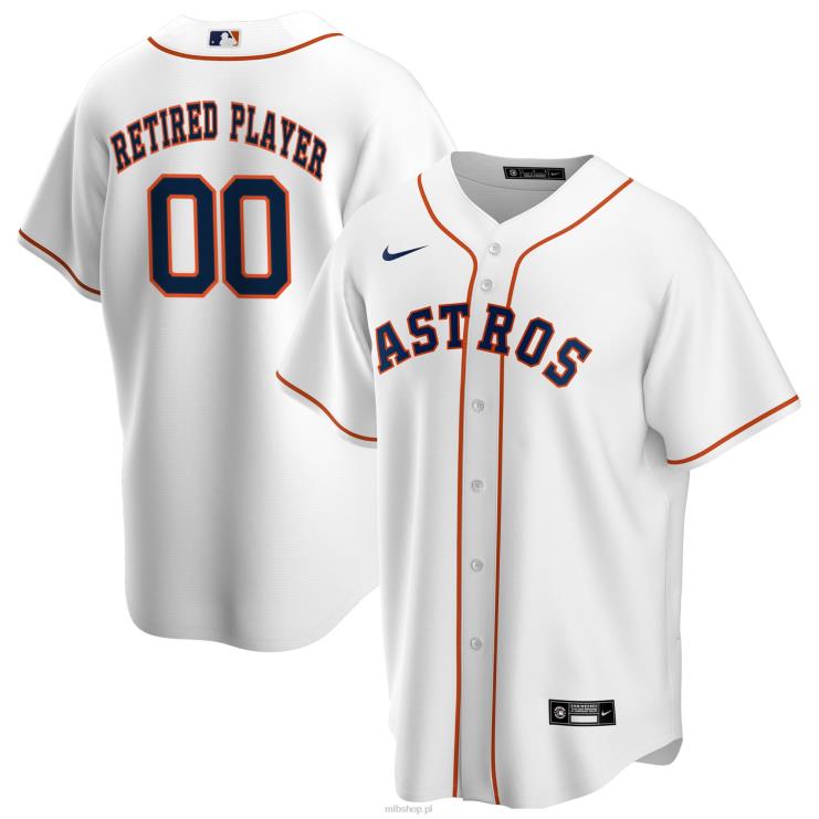 houston astros nike biała replika koszulki domowej pick-a-player na emeryturze mężczyźni 0J02V1525 MLB Jerseys