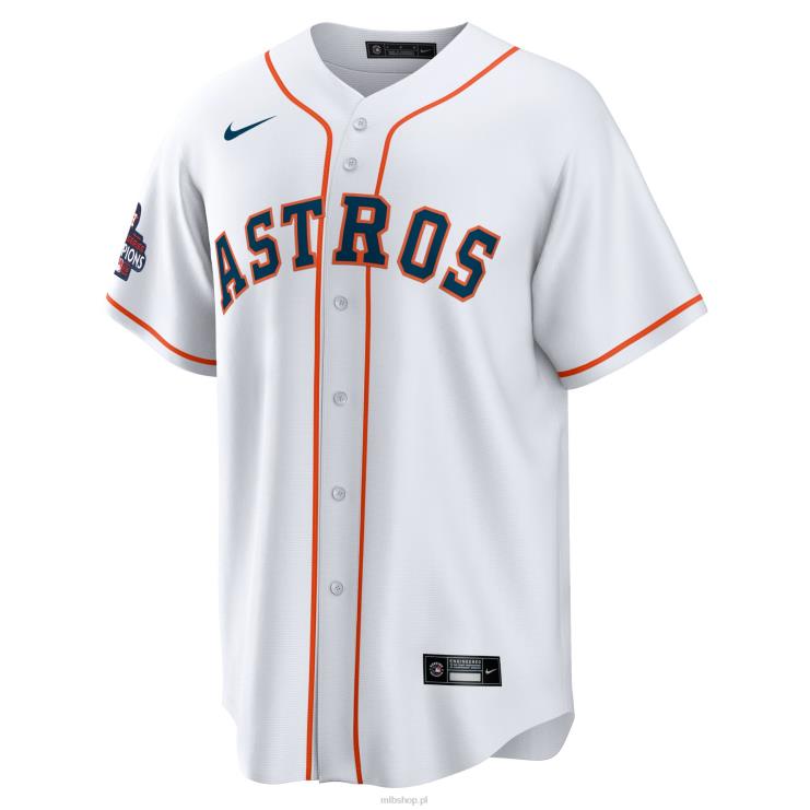 houston astros yordan alvarez nike biała replika koszulki domowej mistrzów serii świata 2022 mężczyźni 0J02V1289 MLB Jerseys