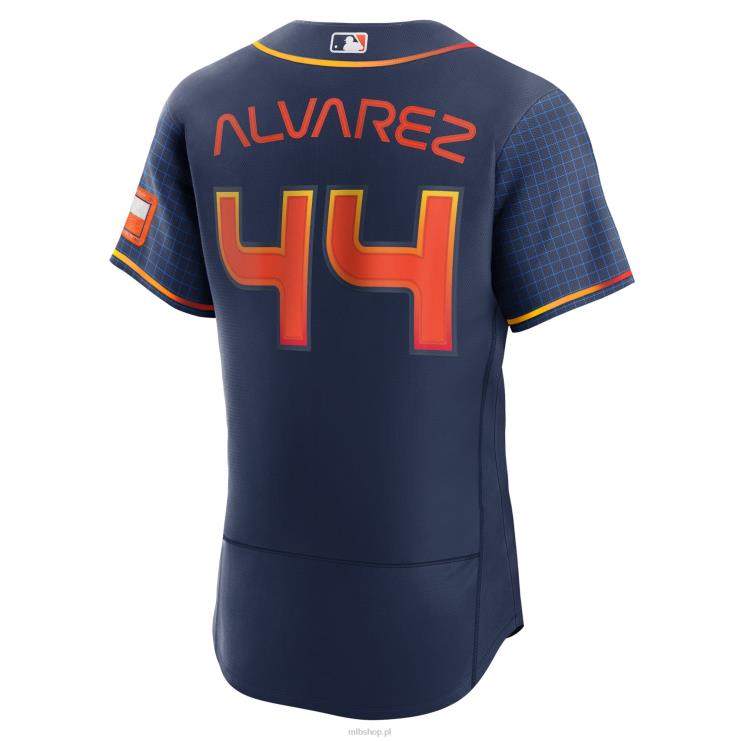 houston astros yordan alvarez nike marynarka wojenna 2022 city connect autentyczna koszulka gracza mężczyźni 0J02V1009 MLB Jerseys