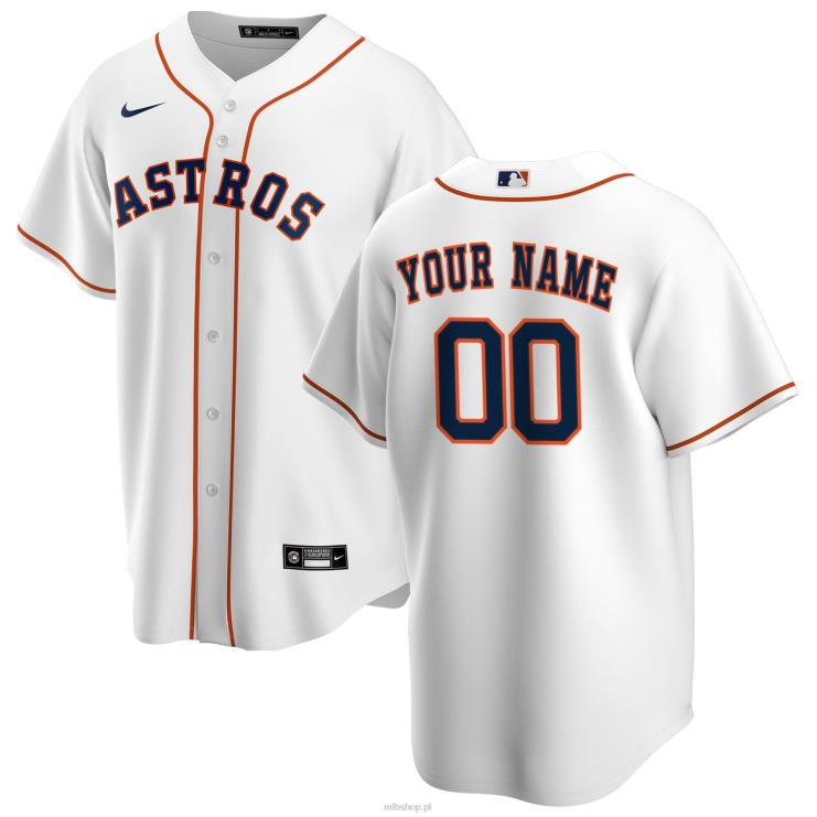 koszulka houston astros nike biała replika domu na zamówienie mężczyźni 0J02V115 MLB Jerseys