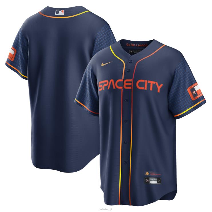 replika koszulki houston astros nike navy 2022 city connect mężczyźni 0J02V43 MLB Jerseys