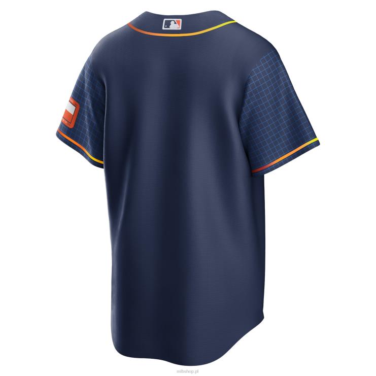 replika koszulki houston astros nike navy 2022 city connect mężczyźni 0J02V43 MLB Jerseys