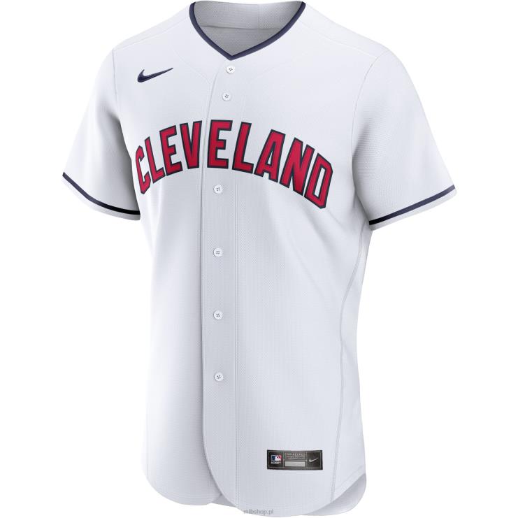 Cleveland Indians Nike Biała Alternatywna Autentyczna Koszulka Drużynowa mężczyźni 0J02V1454 MLB Jerseys