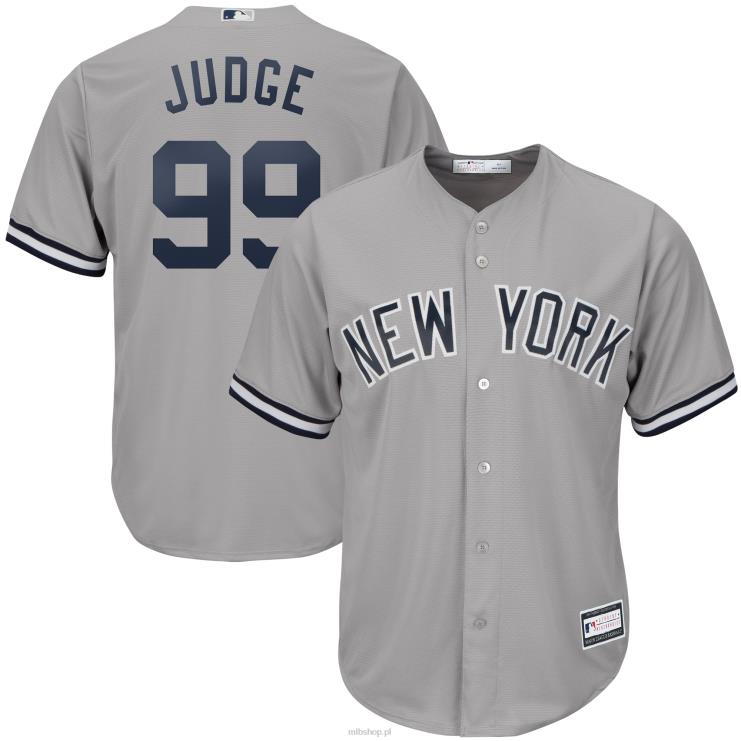 New York Yankees Aaron Judge Grey, duża i wysoka replika koszulki gracza mężczyźni 0J02V493 MLB Jerseys
