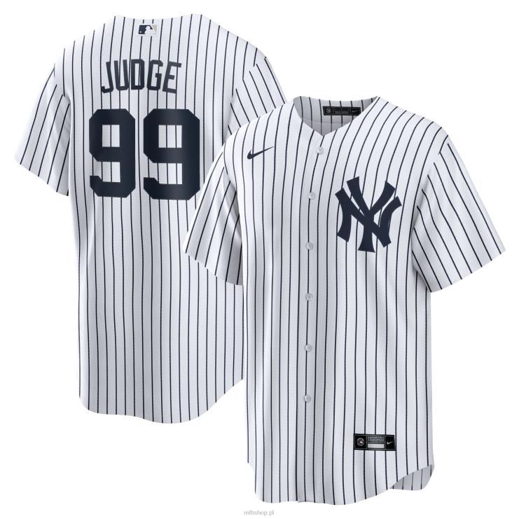 New York Yankees Aaron Judge Nike White Domowa replika koszulki z nazwiskiem gracza mężczyźni 0J02V41 MLB Jerseys