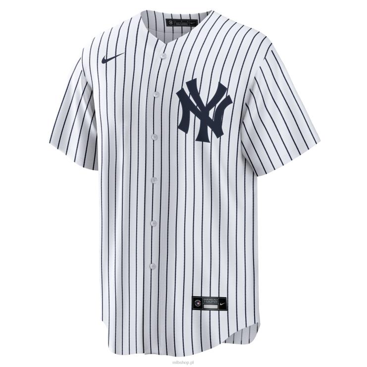 New York Yankees Carlos Rodon Nike Biało/granatowa koszulka domowa oficjalnego gracza mężczyźni 0J02V1034 MLB Jerseys