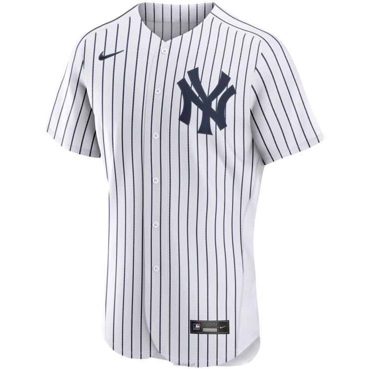 New York Yankees Derek Jeter Nike Biało-granatowa domowa autentyczna koszulka gracza mężczyźni 0J02V485 MLB Jerseys