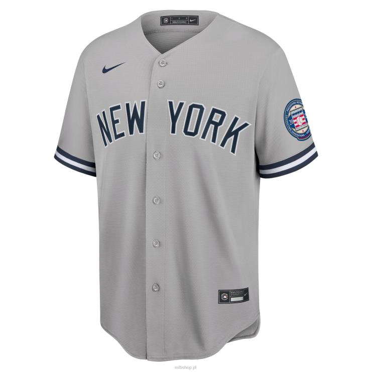 New York Yankees Derek Jeter Nike Grey 2020 Hall of Fame Replika koszulki indukcyjnej mężczyźni 0J02V124 MLB Jerseys