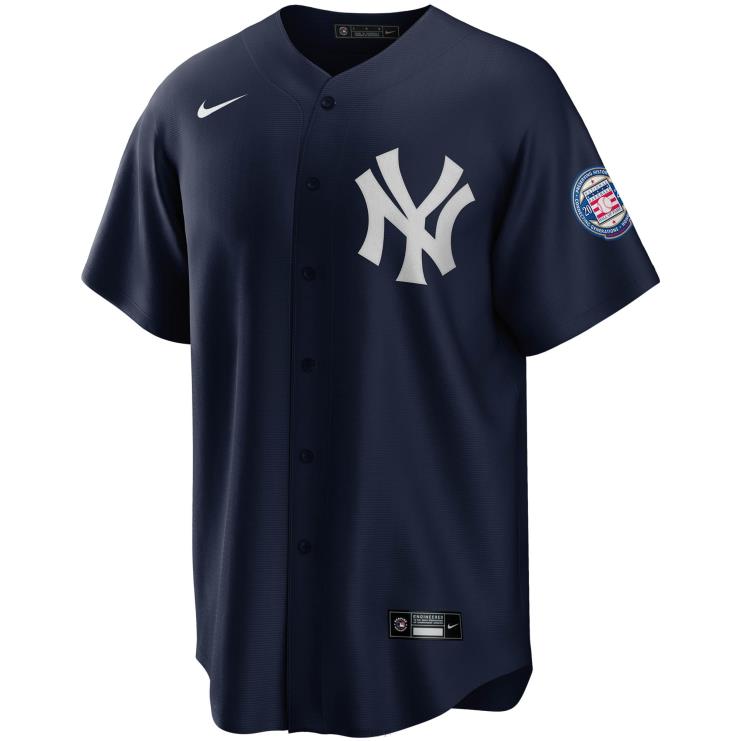 New York Yankees Derek Jeter Nike Navy 2020 Hall of Fame Induction Alternatywna replika nazwy gracza Jersey mężczyźni 0J02V125 MLB Jerseys