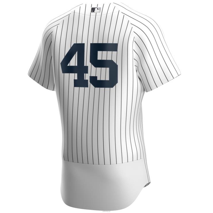 New York Yankees Gerrit Cole Nike Biała autentyczna koszulka domowa gracza mężczyźni 0J02V1105 MLB Jerseys