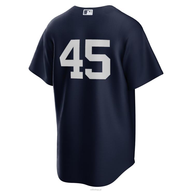 New York Yankees Gerrit Cole Nike Granatowa replika alternatywnej koszulki z nazwiskiem gracza mężczyźni 0J02V300 MLB Jerseys