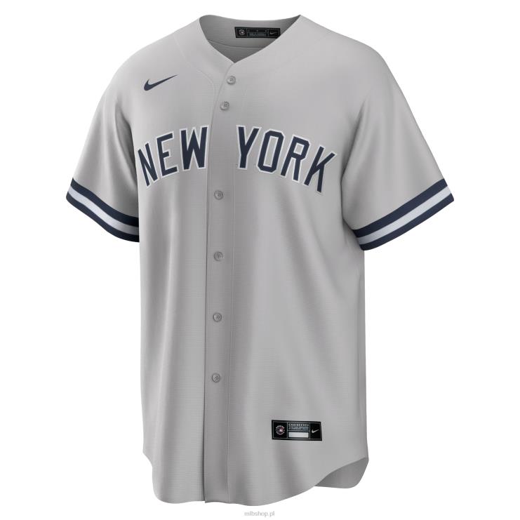 New York Yankees Gerrit Cole Nike Grey Road replika koszulki z nazwiskiem gracza mężczyźni 0J02V299 MLB Jerseys