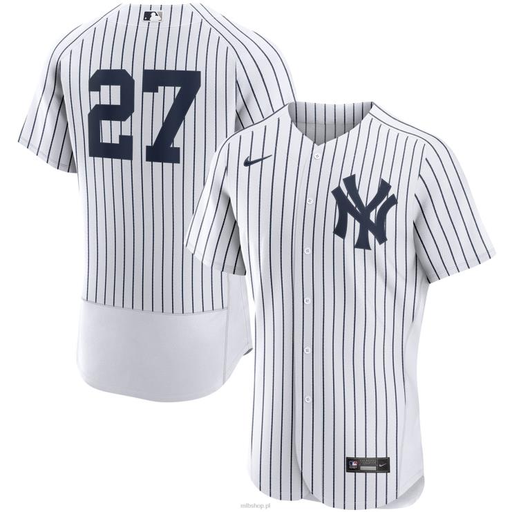 New York Yankees Giancarlo Stanton Nike Biała domowa autentyczna koszulka gracza mężczyźni 0J02V747 MLB Jerseys