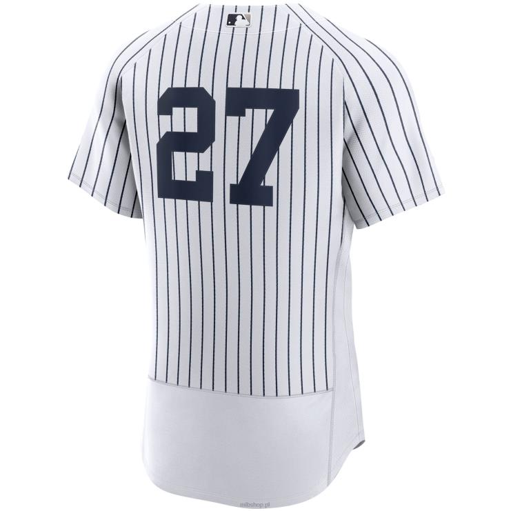 New York Yankees Giancarlo Stanton Nike Biała domowa autentyczna koszulka gracza mężczyźni 0J02V747 MLB Jerseys