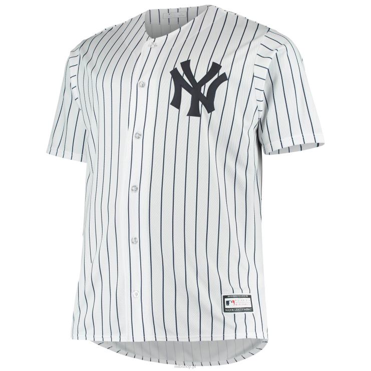 New York Yankees Giancarlo Stanton biała replika dużej i wysokiej koszulki gracza mężczyźni 0J02V1082 MLB Jerseys