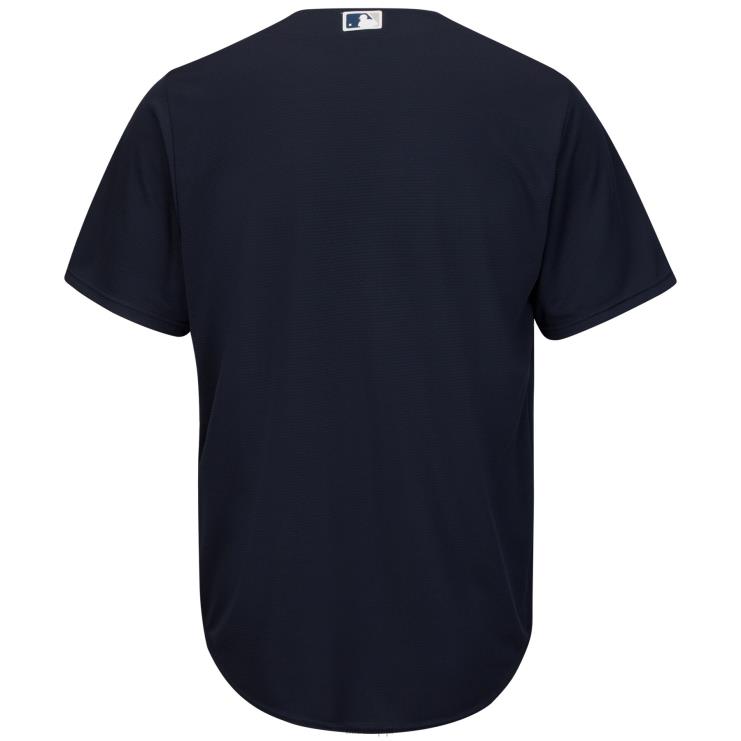 New York Yankees Granatowa replika dużej i wysokiej koszulki drużyny mężczyźni 0J02V777 MLB Jerseys