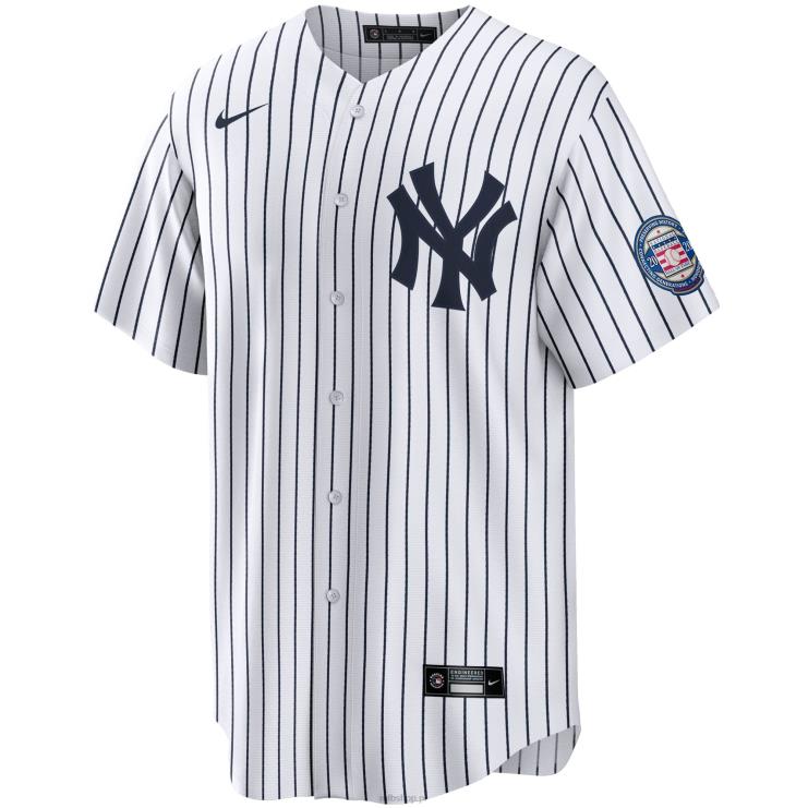 New York Yankees derek jeter nike biało-granatowa replika koszulki Hall of Fame 2020 mężczyźni 0J02V129 MLB Jerseys