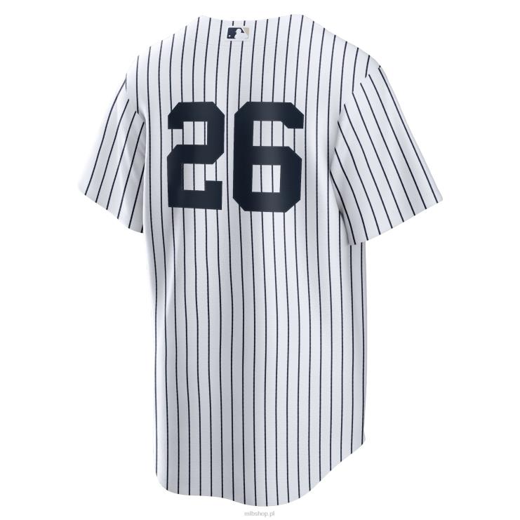 New York Yankees dj lemahieu nike biała replika domowej koszulki z nazwiskiem gracza mężczyźni 0J02V141 MLB Jerseys