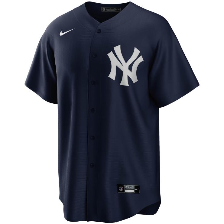 New York Yankees dj lemahieu nike granatowa replika alternatywnej koszulki gracza mężczyźni 0J02V932 MLB Jerseys