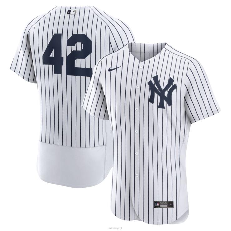 biała oryginalna koszulka nike yankees new york 2023 jackie robinson day mężczyźni 0J02V1248 MLB Jerseys