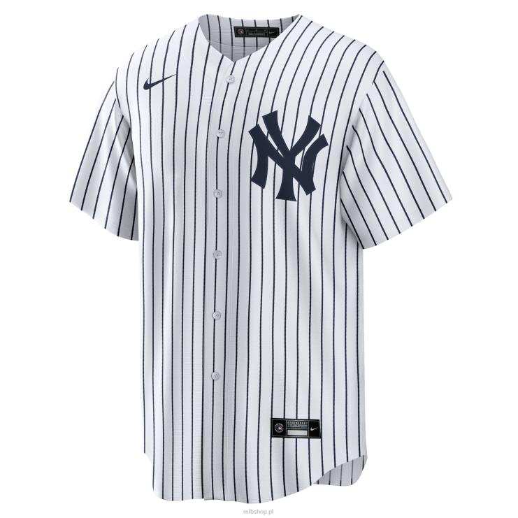 biała replika domowej koszulki gracza New York Yankees Anthony Volpe Nike mężczyźni 0J02V88 MLB Jerseys