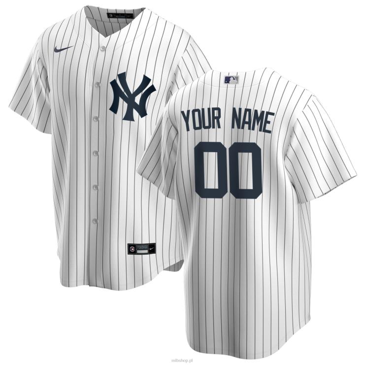 biała replika domowej koszulki nike yankees new york yankees mężczyźni 0J02V51 MLB Jerseys
