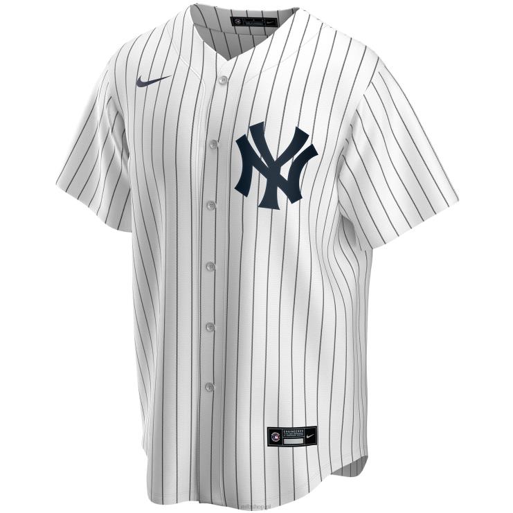 biała replika domowej koszulki nike yankees new york yankees mężczyźni 0J02V51 MLB Jerseys