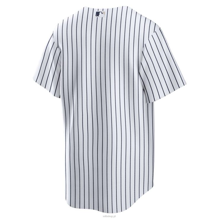 biała replika pustej koszulki domowej Nike Yankees New York Yankees mężczyźni 0J02V117 MLB Jerseys