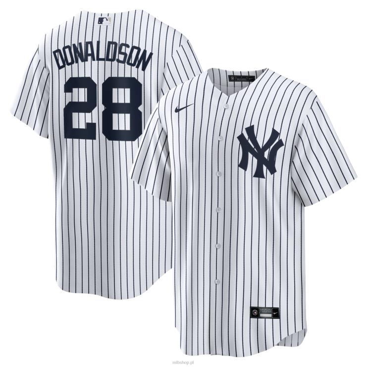 biało-granatowa replika domowej koszulki gracza Nike New York Yankees josh donaldson nike mężczyźni 0J02V1109 MLB Jerseys