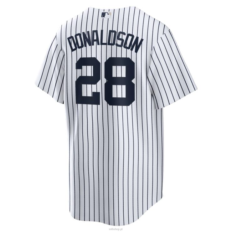 biało-granatowa replika domowej koszulki gracza Nike New York Yankees josh donaldson nike mężczyźni 0J02V1109 MLB Jerseys
