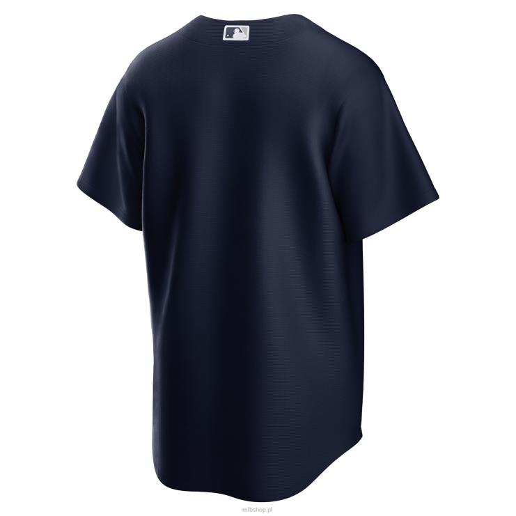 granatowa replika koszulki zespołu New York Yankees Nike mężczyźni 0J02V478 MLB Jerseys