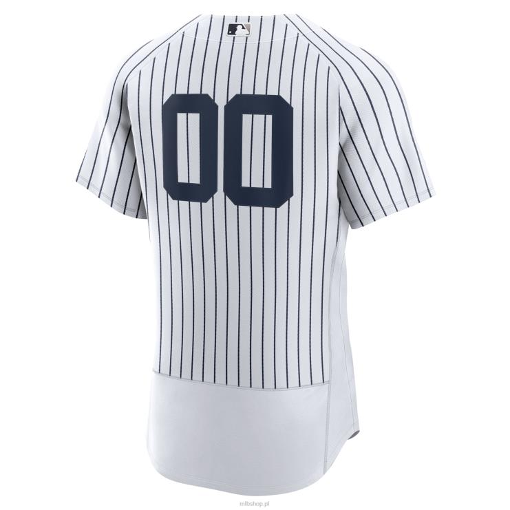 koszulka New York Yankees nike w kolorze białym, autentyczna, niestandardowa mężczyźni 0J02V320 MLB Jerseys