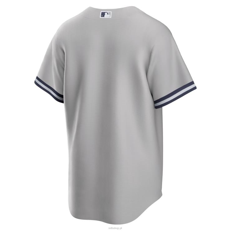 szara replika koszulki drużyny New York Yankees Nike Road mężczyźni 0J02V160 MLB Jerseys