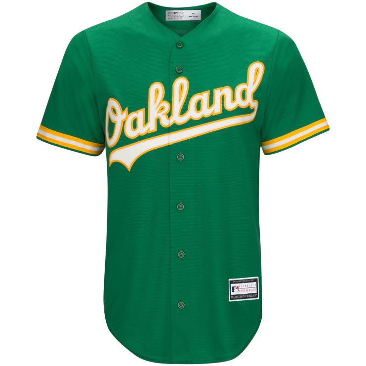 Oakland lekkoatletyka kelly zielona replika dużej i wysokiej koszulki drużyny mężczyźni 0J02V544 MLB Jerseys