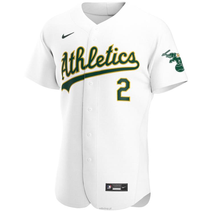 Oakland lekkoatletyka khris davis nike biała domowa autentyczna koszulka gracza mężczyźni 0J02V1270 MLB Jerseys